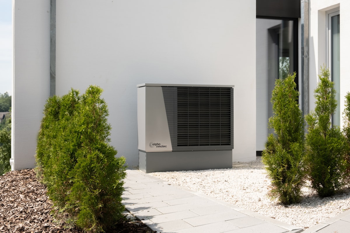 Unità esterna di climatizzazione installata